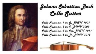 Johann Sebastian Bach  Cello suites in 432 Hz great for reading or studying [upl. by Bell]