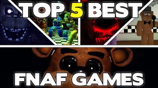 Top 5 BEST ROBLOX FNAF Games [upl. by Nezam]